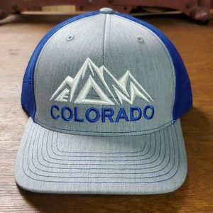 EMBROIDERED, COLORADO, RICHARDSON, TRUCKER CAP, AD